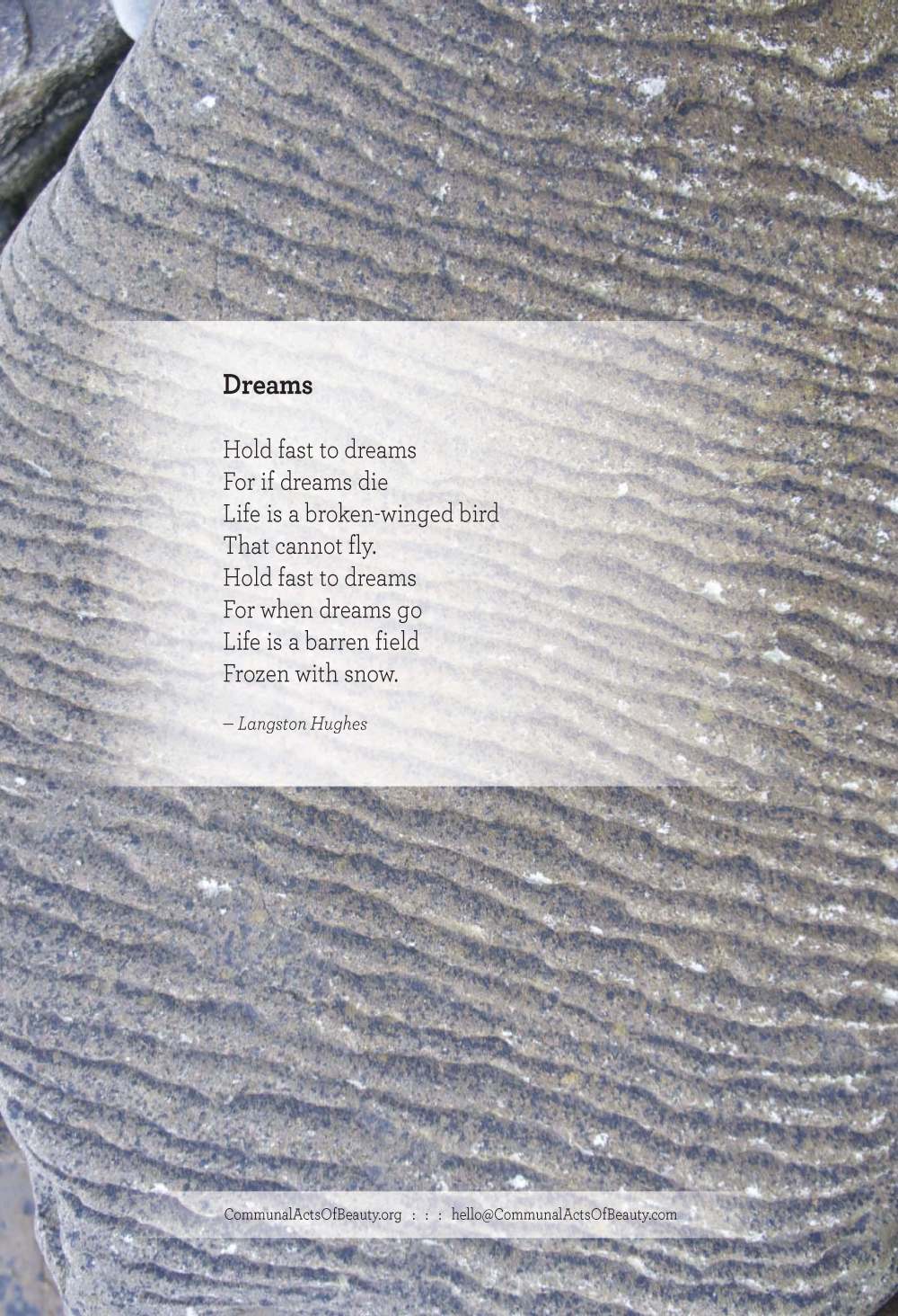 Dreams_LangstonHughes_small
